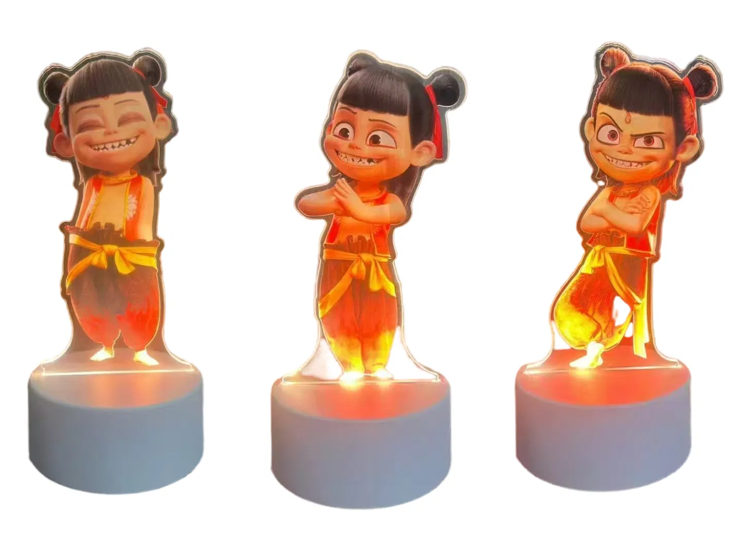 Nezha Illusion Lamp Acrylic 3D LED Night Light