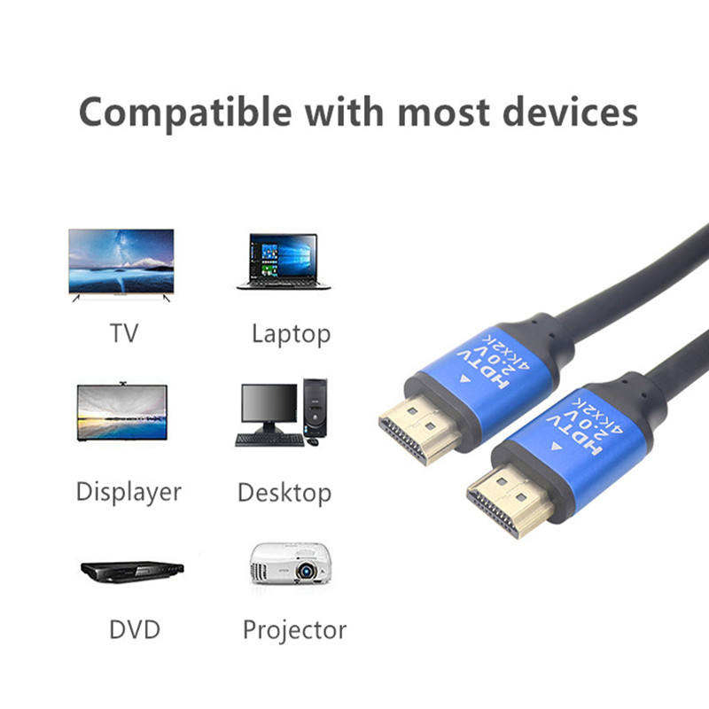 HDMI кабель 2.0 4K/8K с алюминиевым экраном