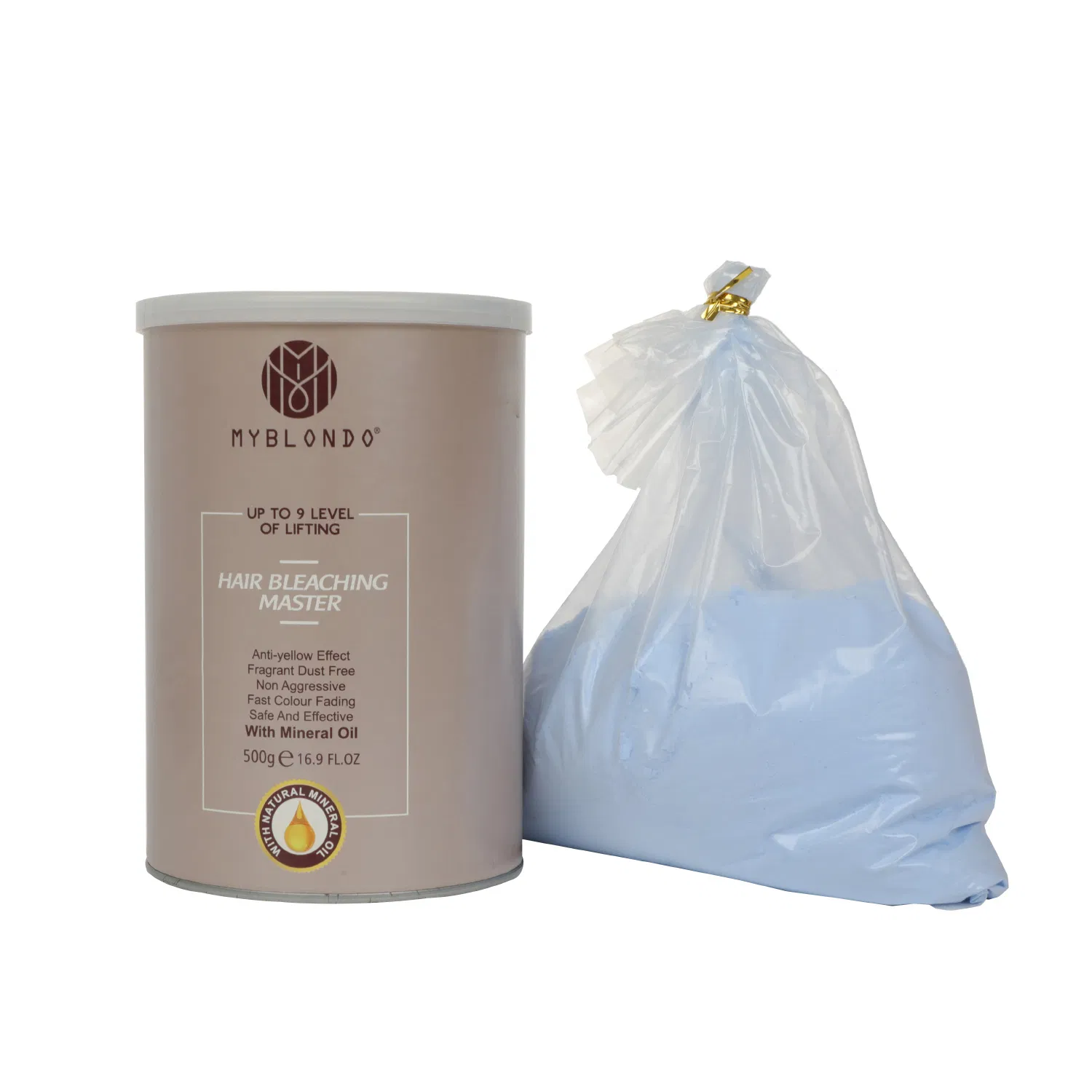 Super Quality up to 9 Level Bleach Powder for Professional Use