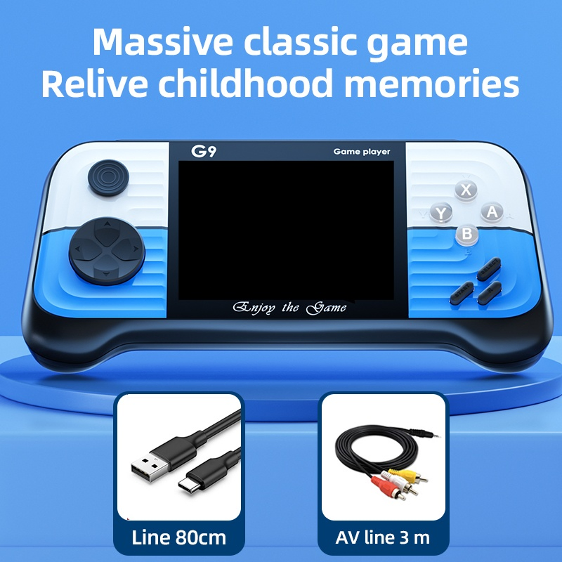 Портативная игровая консоль G9 Mini Arcade Classic 666 в 1