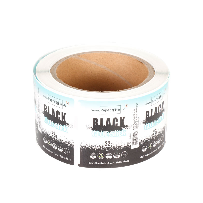 Synthetic Matte PP Paper Colorful Roll Self Adhesive Label Sticker with Semi Glossy Finish