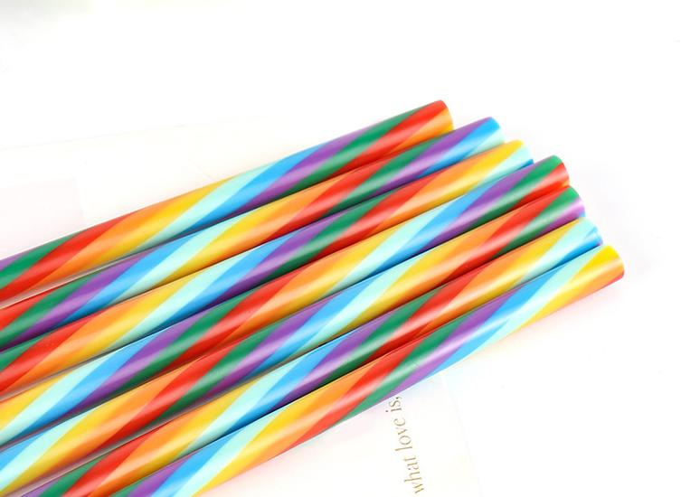 High Quality Plastic PP Drinking Straw for Coffee Shop Promotion Gift