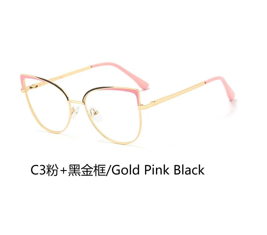 China Wholesale Hot Fashion Eyewear Wholesale Eye Glasses Spectacles Men Eyeglasses Glasses Metal Optical Frame