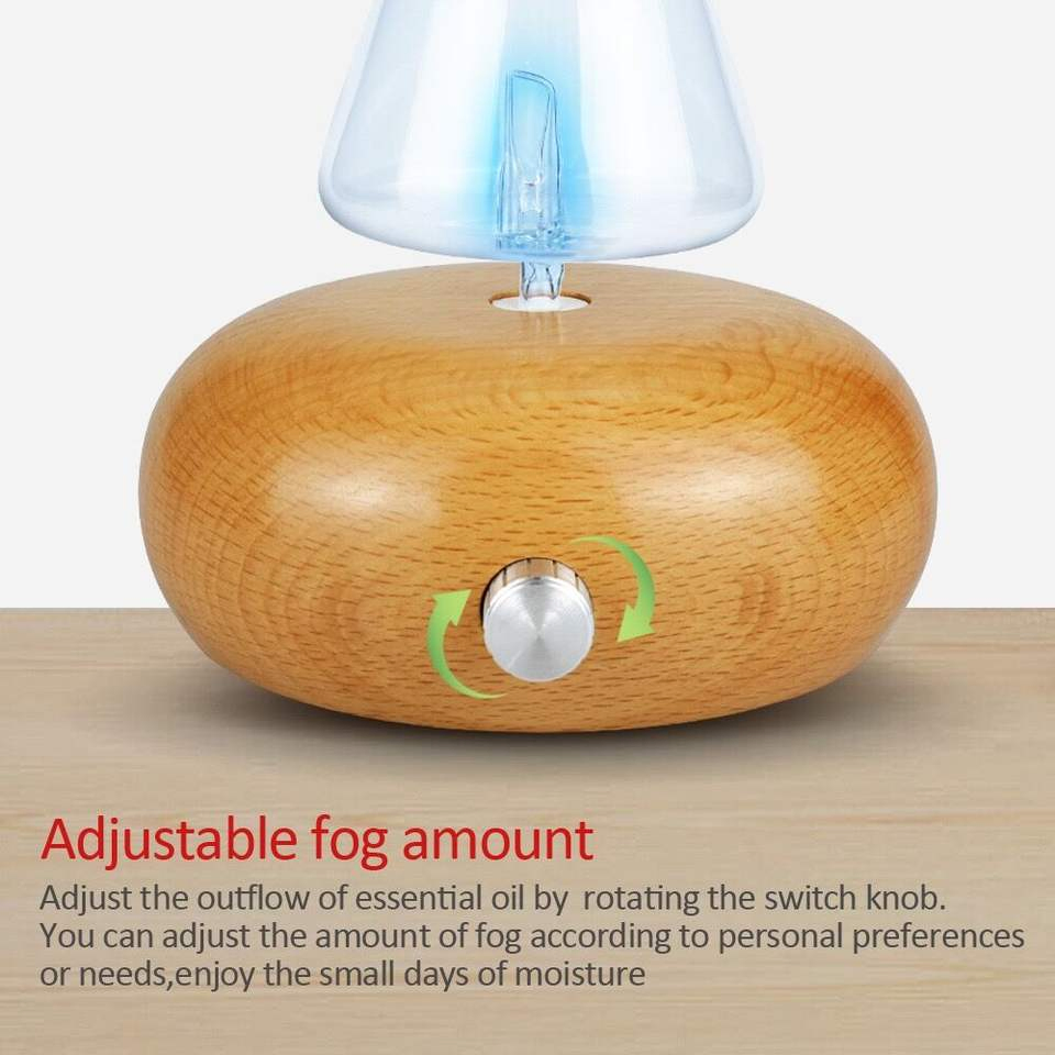 Solid Wood Hotel Essential Oil Aroma Diffuser Machine