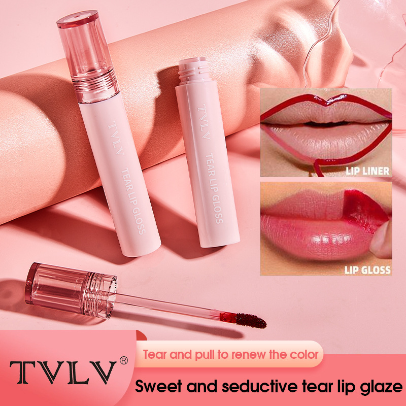 Waterproof Moisturizing Lip Color - Long-Lasting No-Spill Glaze