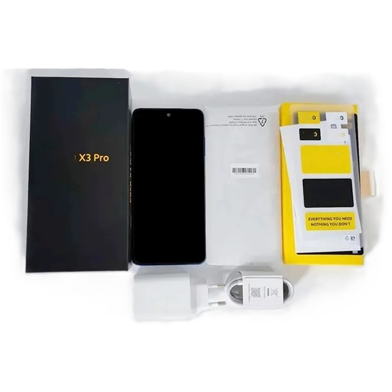 Original Used Refurbished Phone Unlocked Smartphone for Poco X3 PRO Second Hand Mobile Phones Unlocked Android 6.67 Inches 128GB 256GB