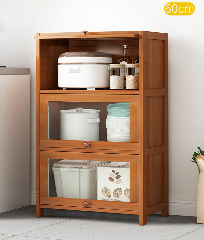 Шкаф кухонный для посуды с полками откидная дверь