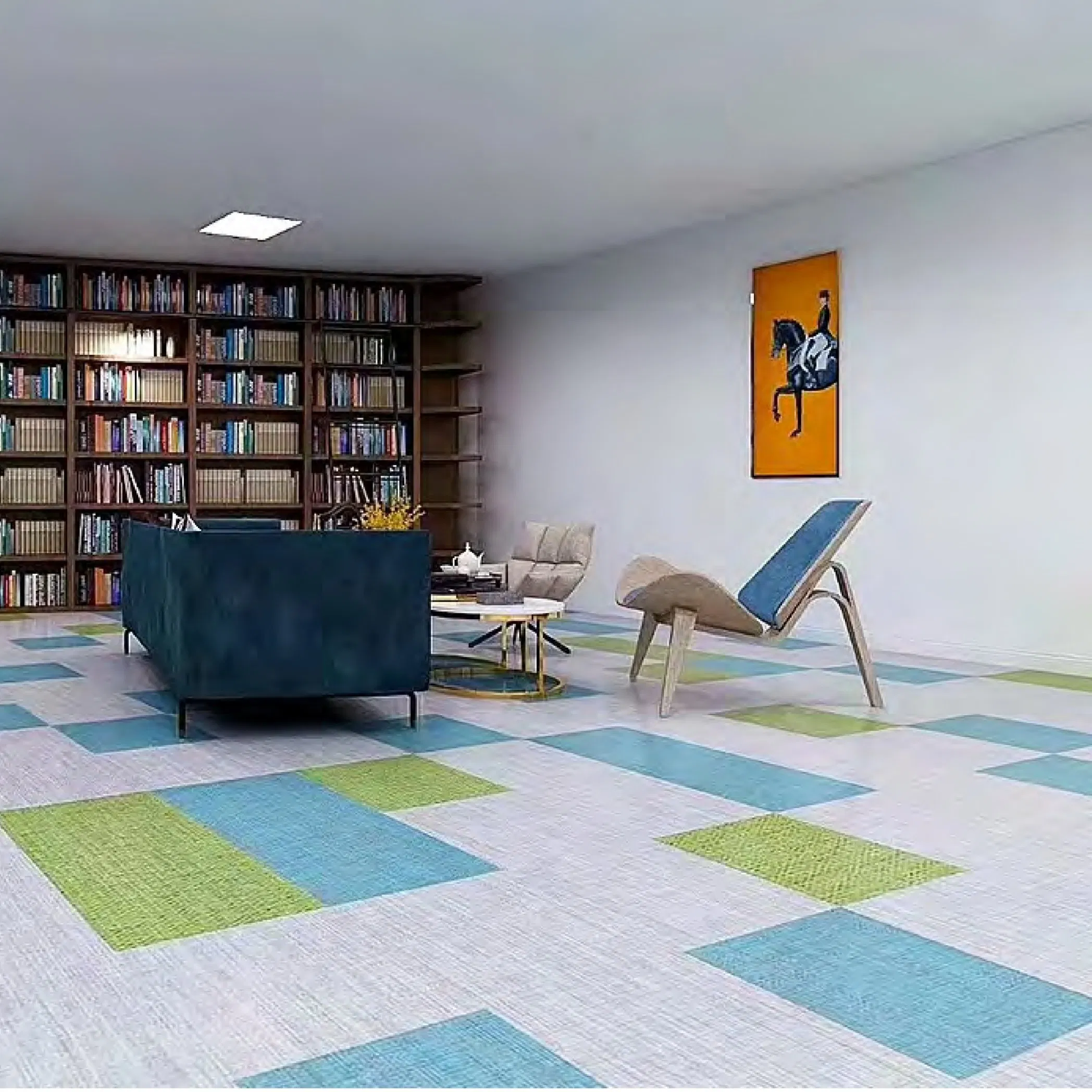 ПВХ ковровое покрытие с противоскользящим покрытием