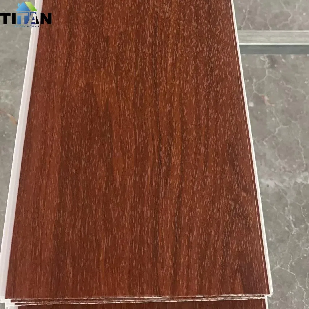 White Plain Interlocking Plaque Bois Faux Plafond Plafon PARA Techo De PVC