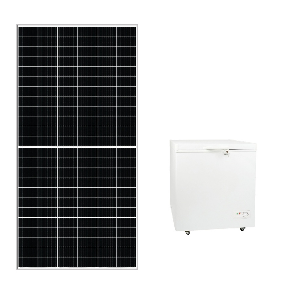 Low-Consumption Lockable Solar Food-Grade Chest Freezer