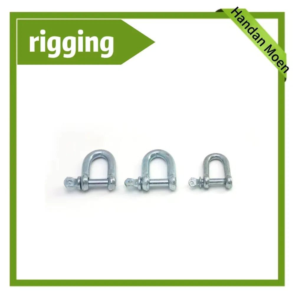 Factory Direct Sales, Made in China Galvanized Carbon Steel D Shackle