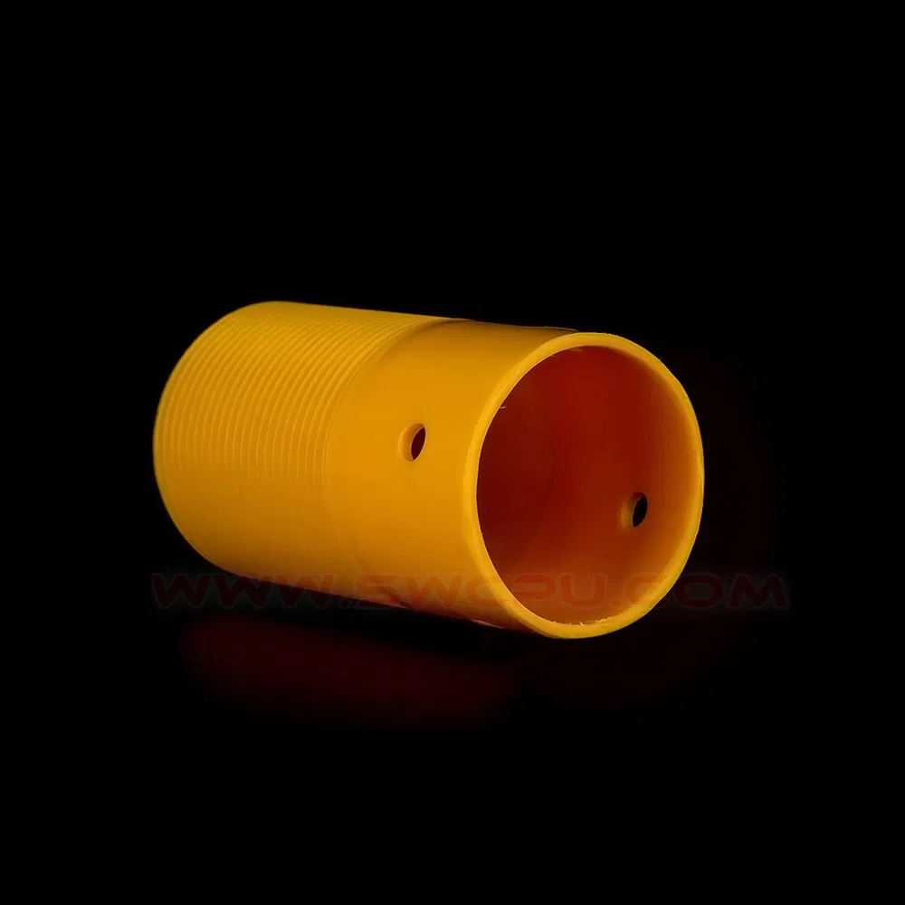 Injection Molding Customized Color Plastic PVC Hose Coupling with Thread