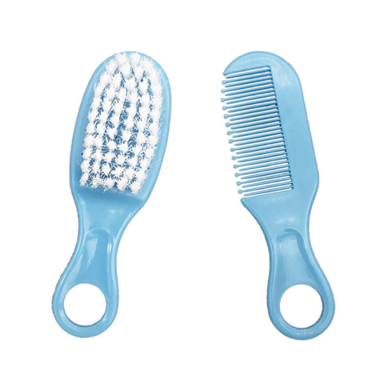 OEM Baby Hair Soft Bristle Brush And Comb Set