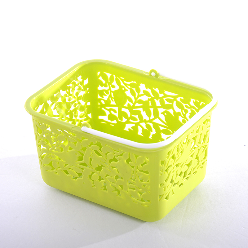 A77 Best Price Plastic Shopping Small Baskets Mini Baskets with Handles