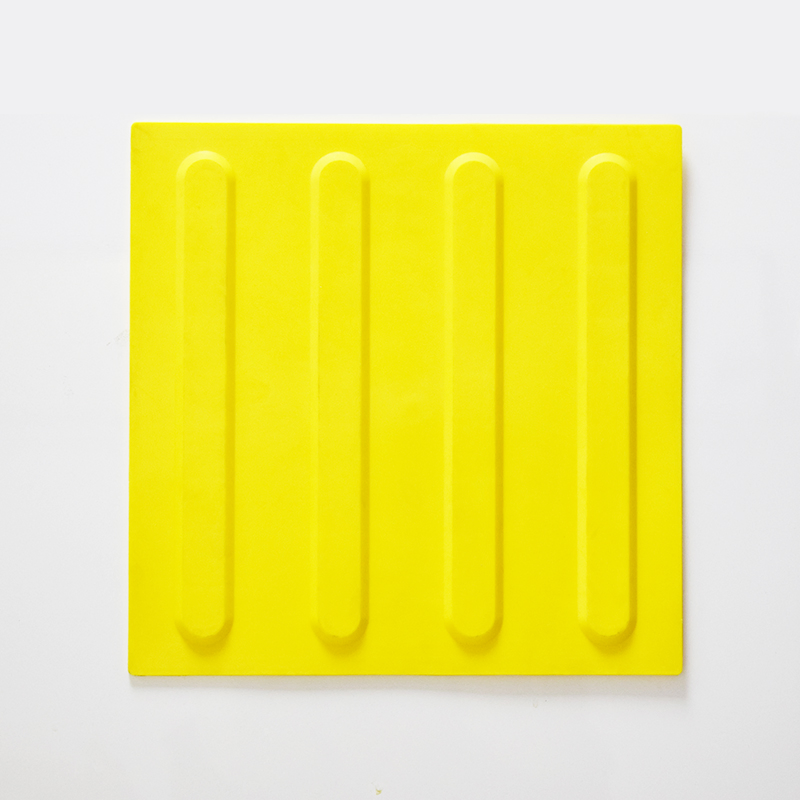 Anti-Slip TPU/TPE/PVC Blind Paving Rubber Tactile Tile