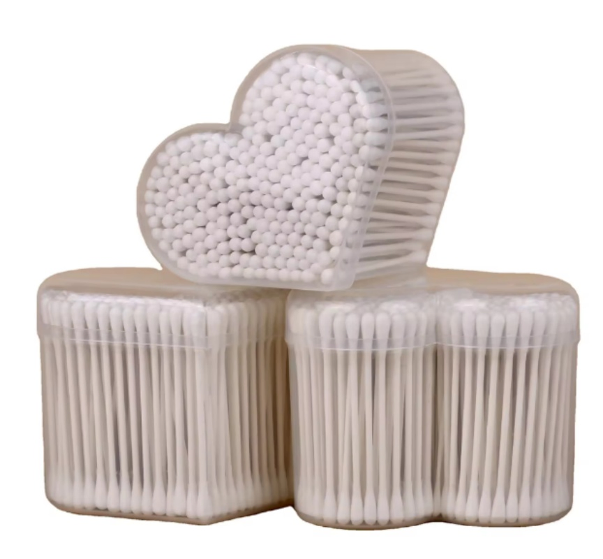 Cotton Buds for Children Disposable Paper Stick Cotton Swabs with Custom Logo