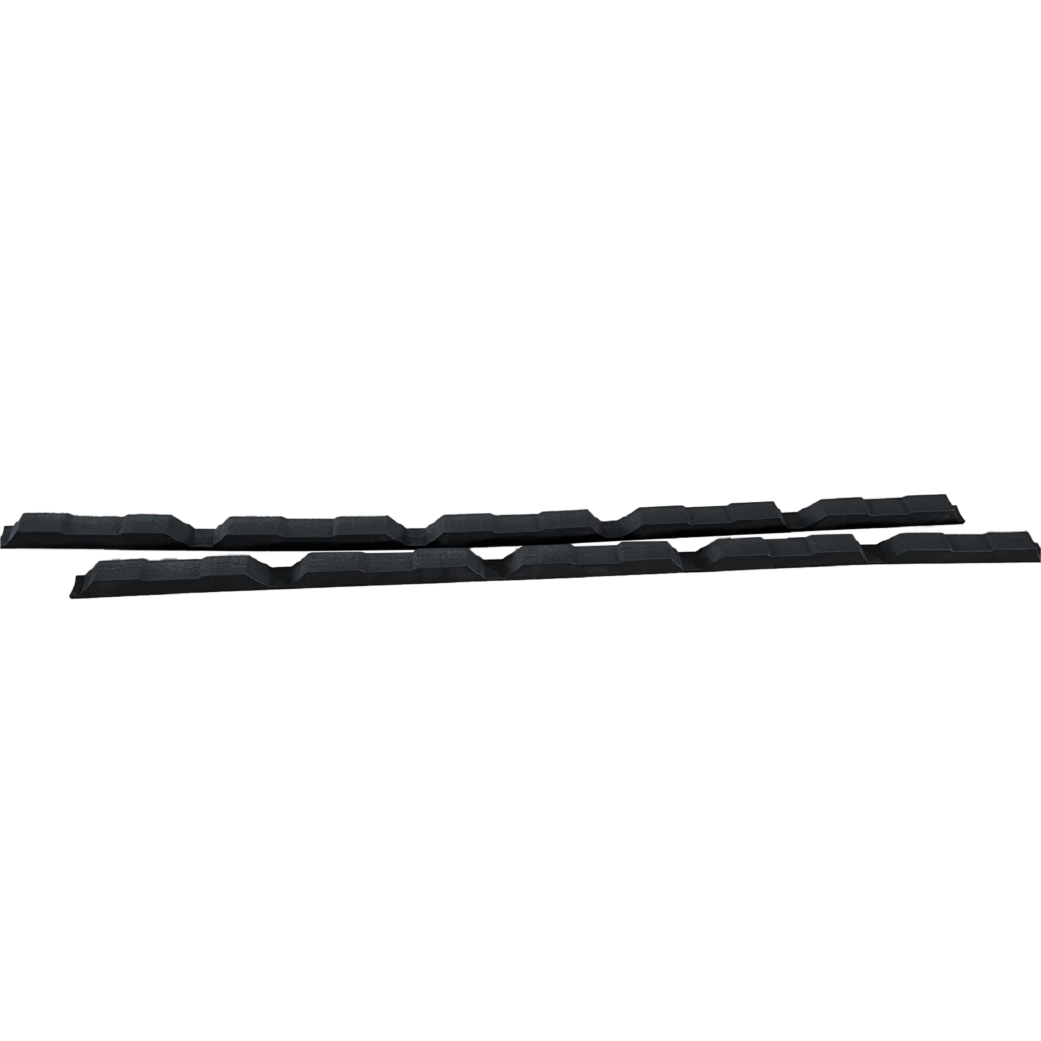 914mm Long Horizontal Black Foam Roof Closure Strips