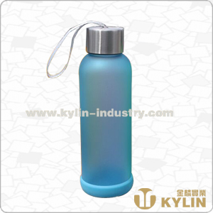 Reusable Plastic Kids Water Bottle with Lid