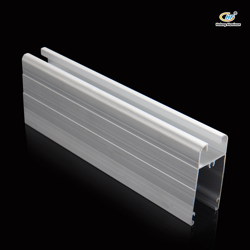 Direct Factory Produce Aluminium Profiles for Sliding Door Wardrobe with Anodized Bronze Color