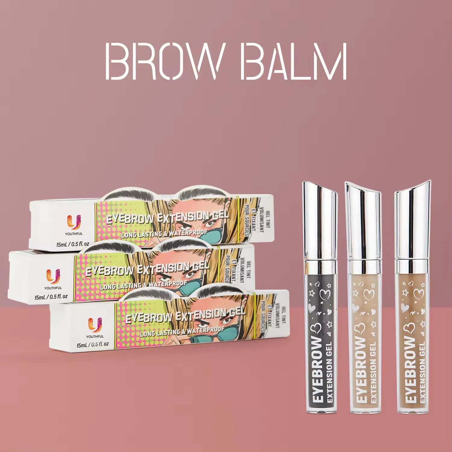 High-Pigmented Instant Filling & Shaping Makeup Brow Tint Cream