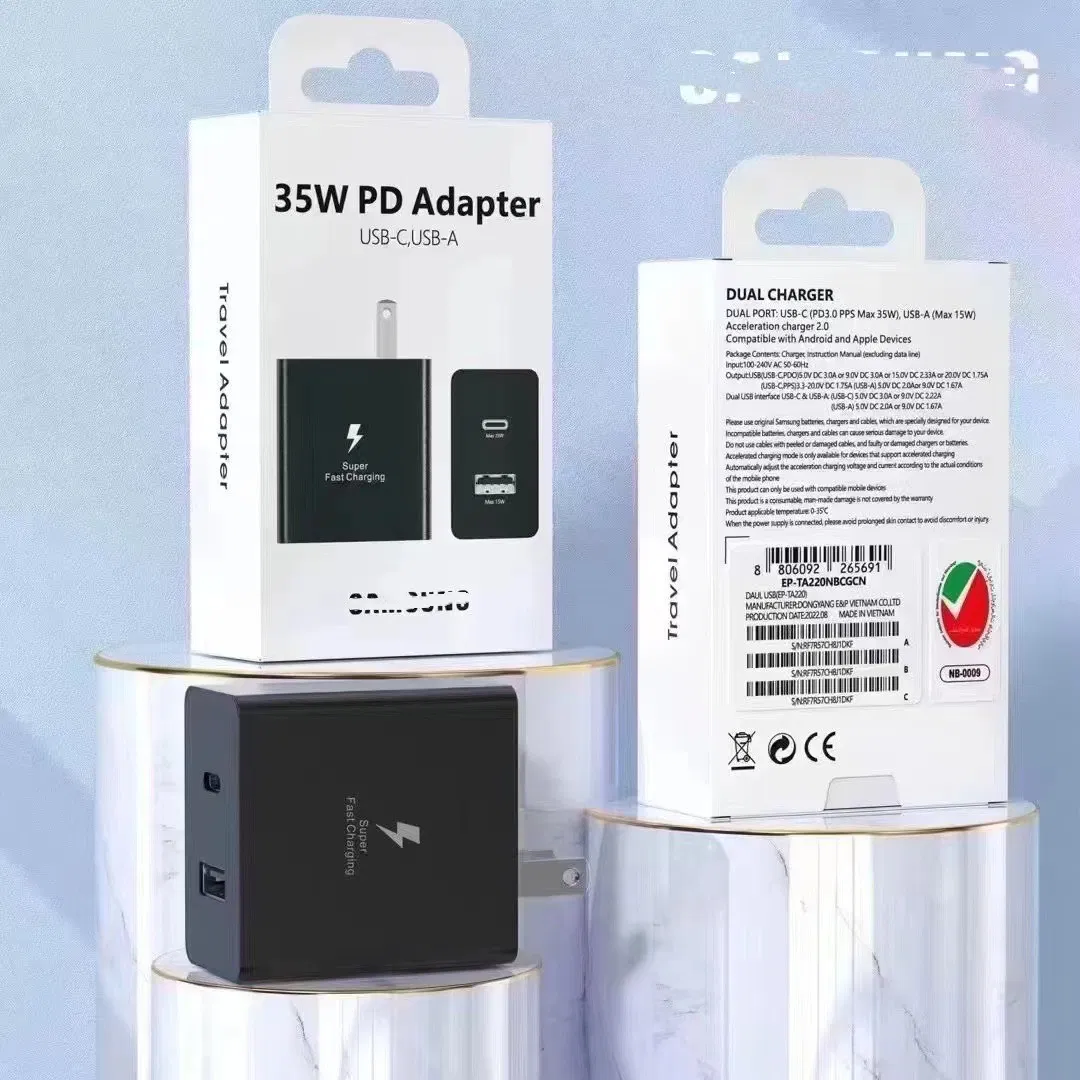 Зарядное устройство для Samsung, адаптеры US, EU, UK