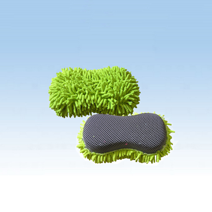 2 in 1 Car Cleaning Microfiber Wash Pad (CN1451)