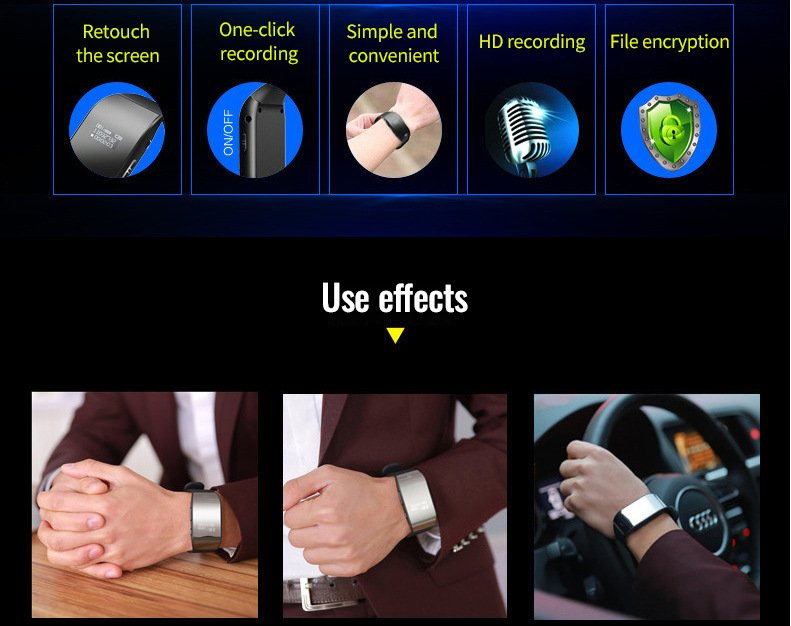 Цифровой диктофон с шумоподавлением и экраном