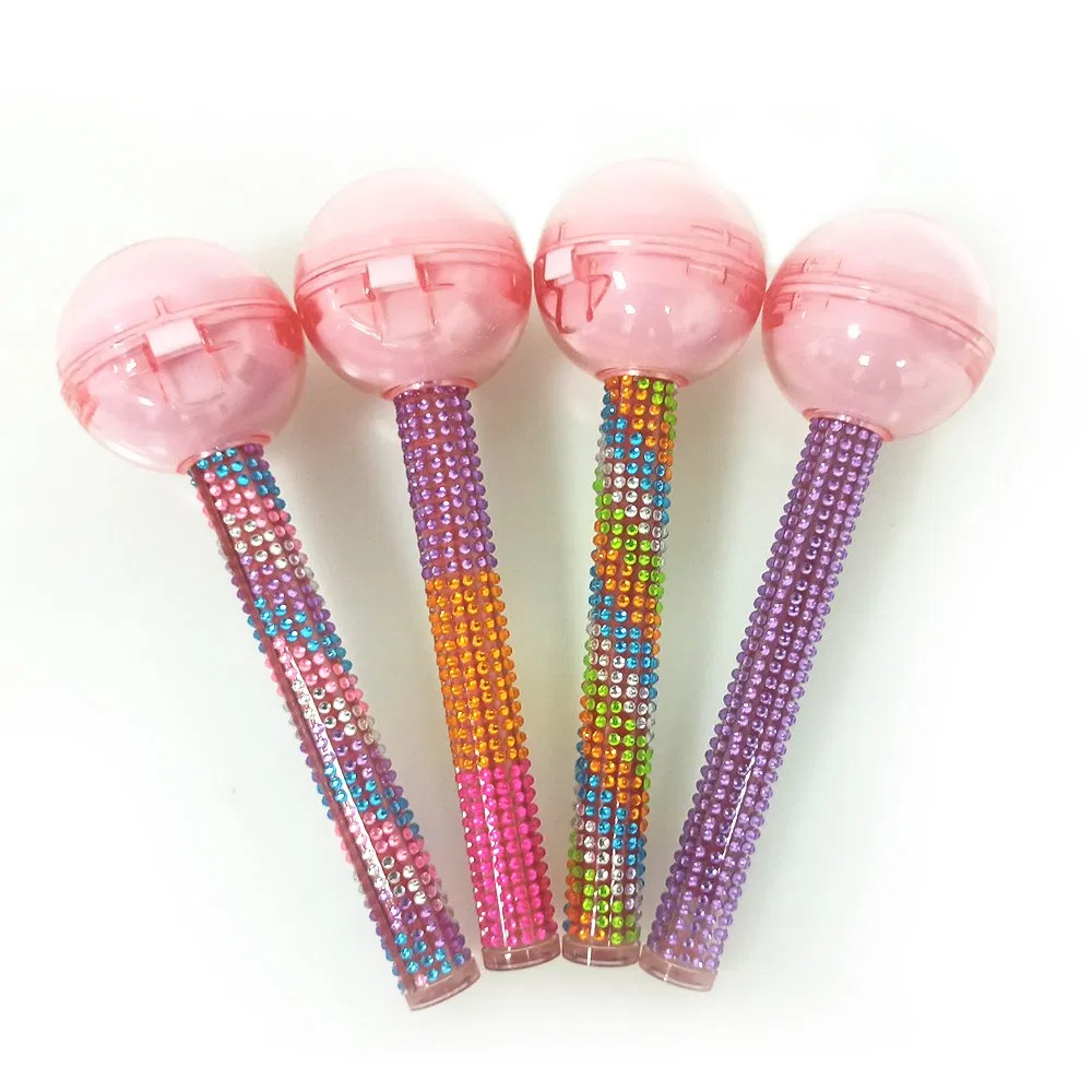 Colored Diamond Lollipops Lip Bal & Lip Stick Waterproof Hydrating Organic Lip Balm