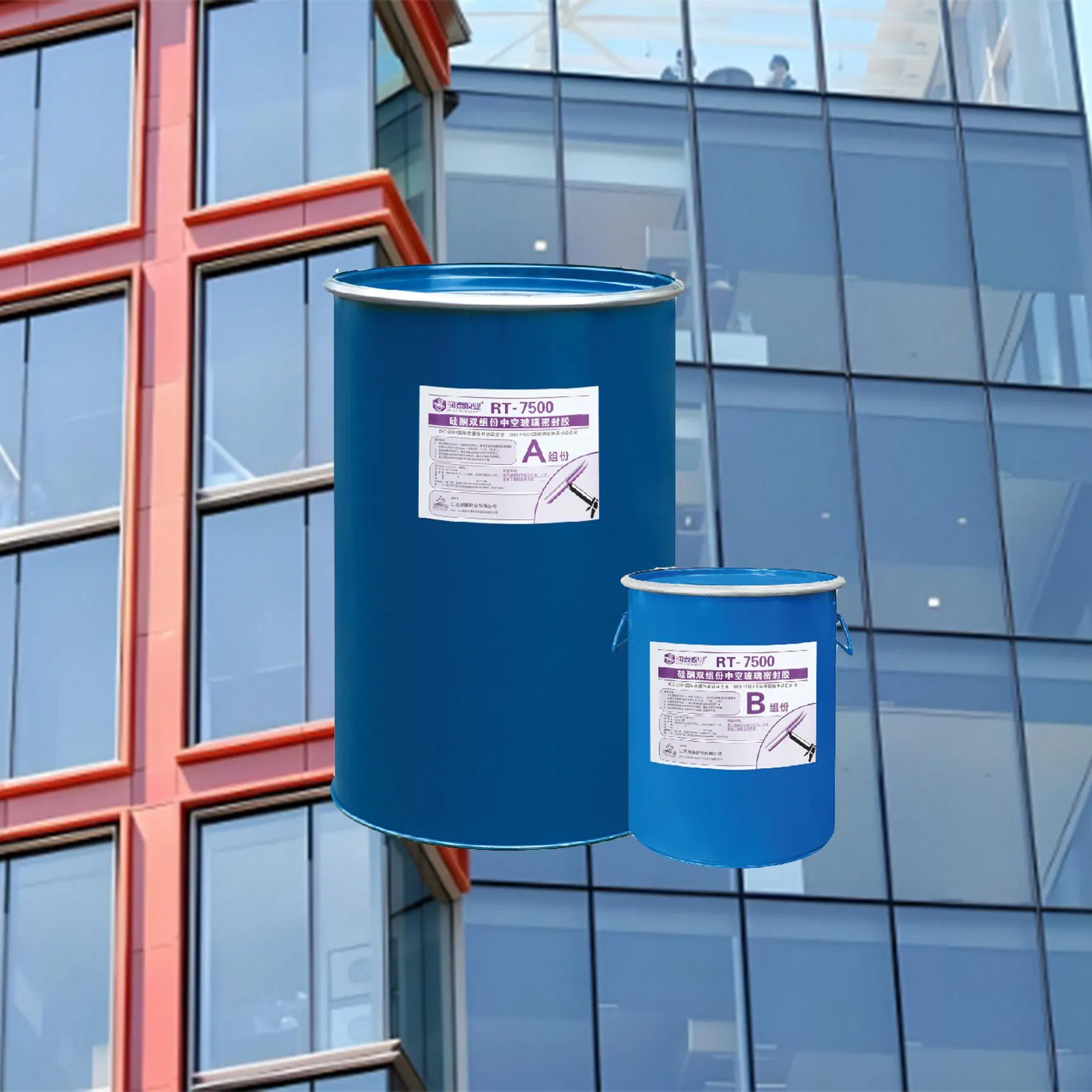 Runtai Direct Manufacturer Precision Two Component Silicone Sealant for Glazing Projects