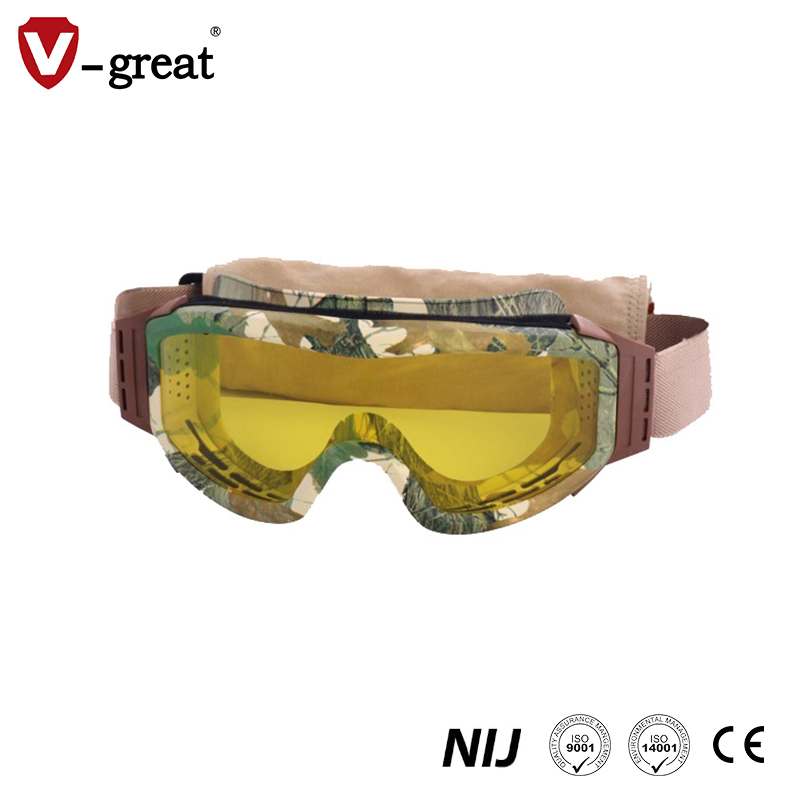 Advanced Combat Eyewear PC Material Anti-Fog Secure Tactical Shooting Glasses