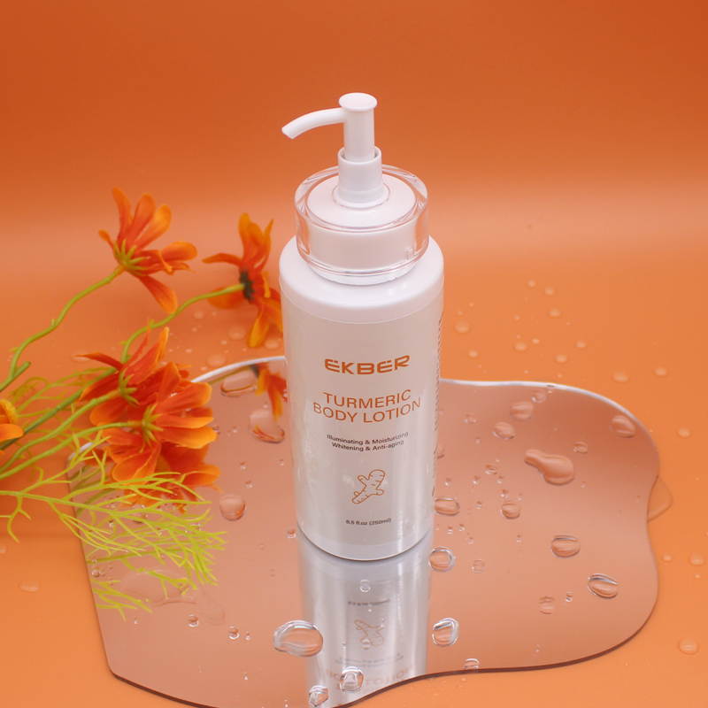 Private Label Beauty Skin Care Black Skin Whitening Tumeric Lotion Moisturizing Not Greasy Turmeric Body Lotion