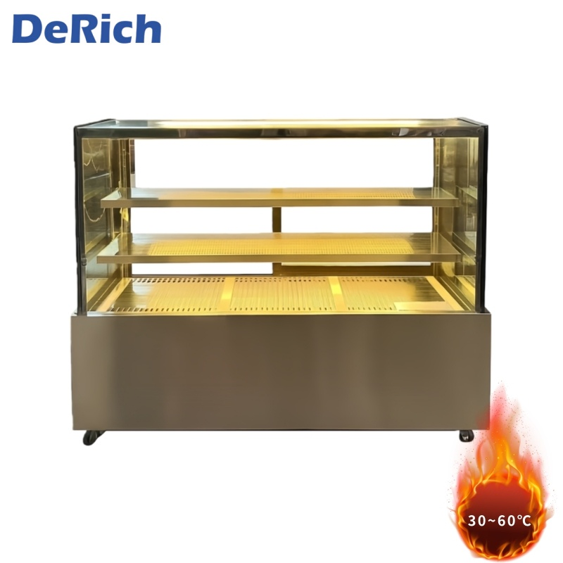 Derich Commercial Stainless Steel Food Warming Showcase