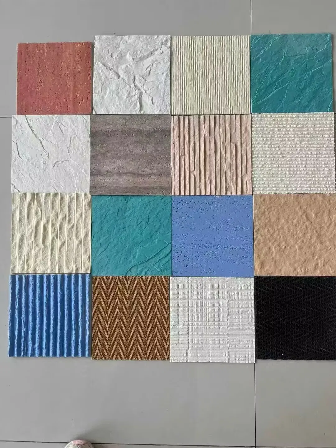 Clay Wall Cladding Mcm Ceramic Tile Bendable Sheet Ripple Board Soft Stone