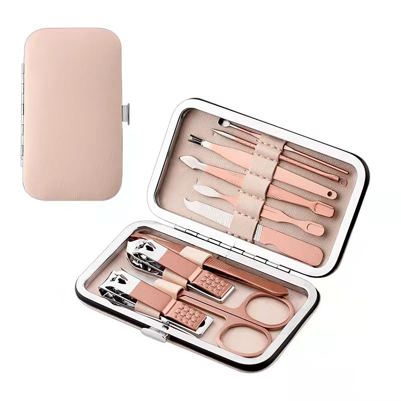 Wholesale Stainless Steel Large 18 Piece Manicure Pedicure Set