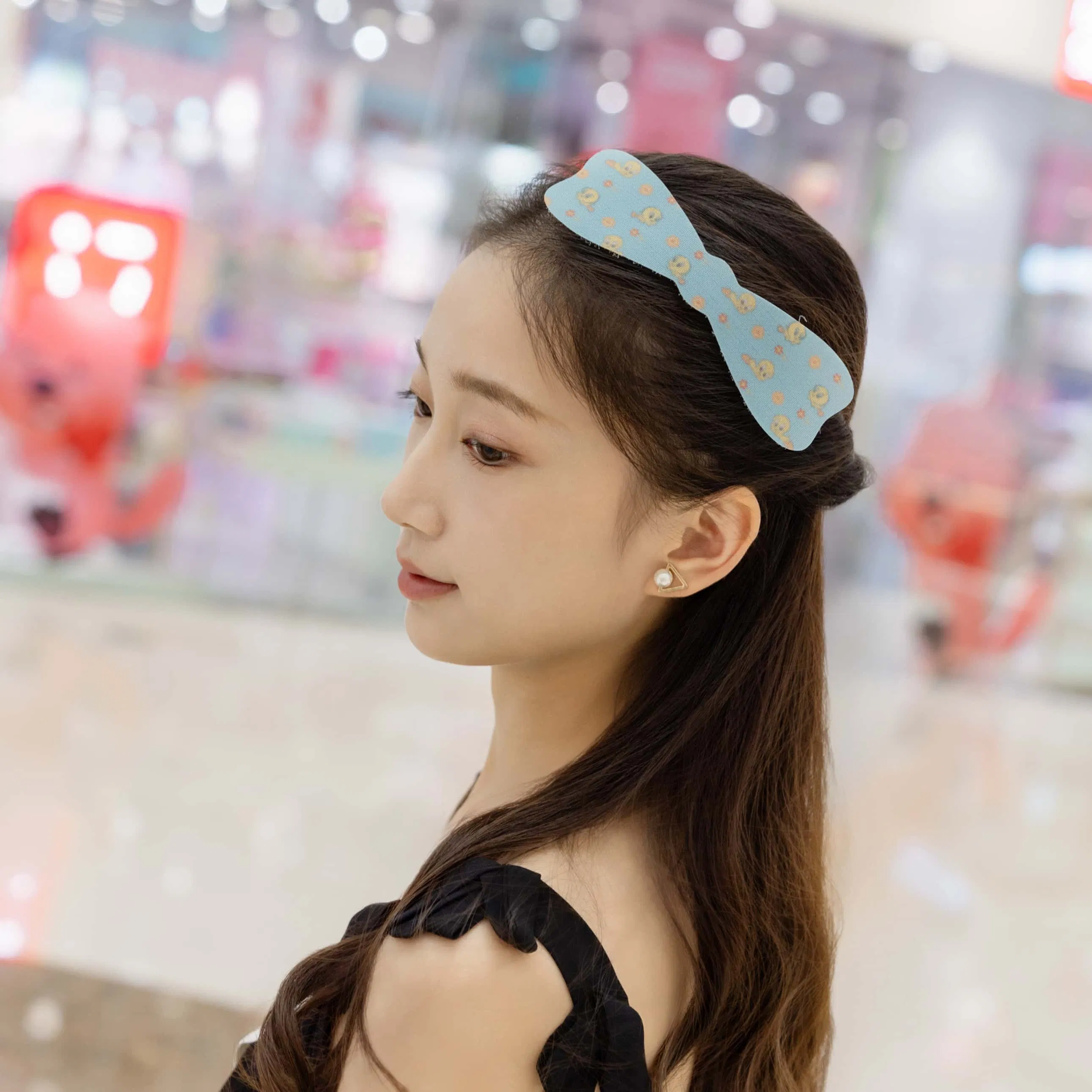 Metallic Animal Hair Stickers Hair Accessories for Teens Fashion Styling