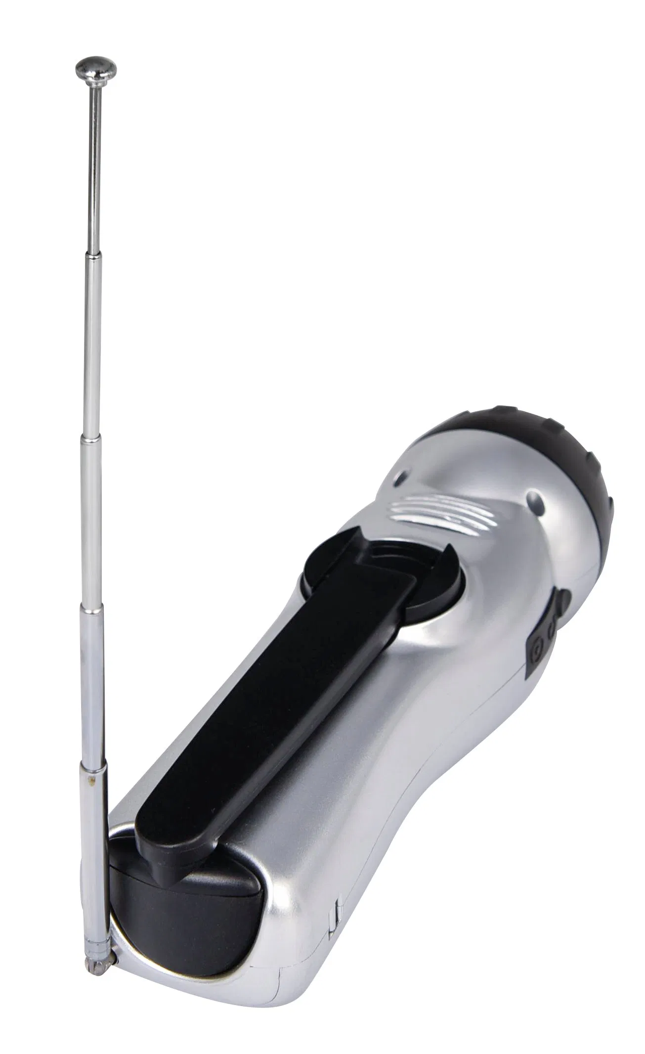 3 LED Camping Radio Dynamo Hand Crank Flashlight FM Radio