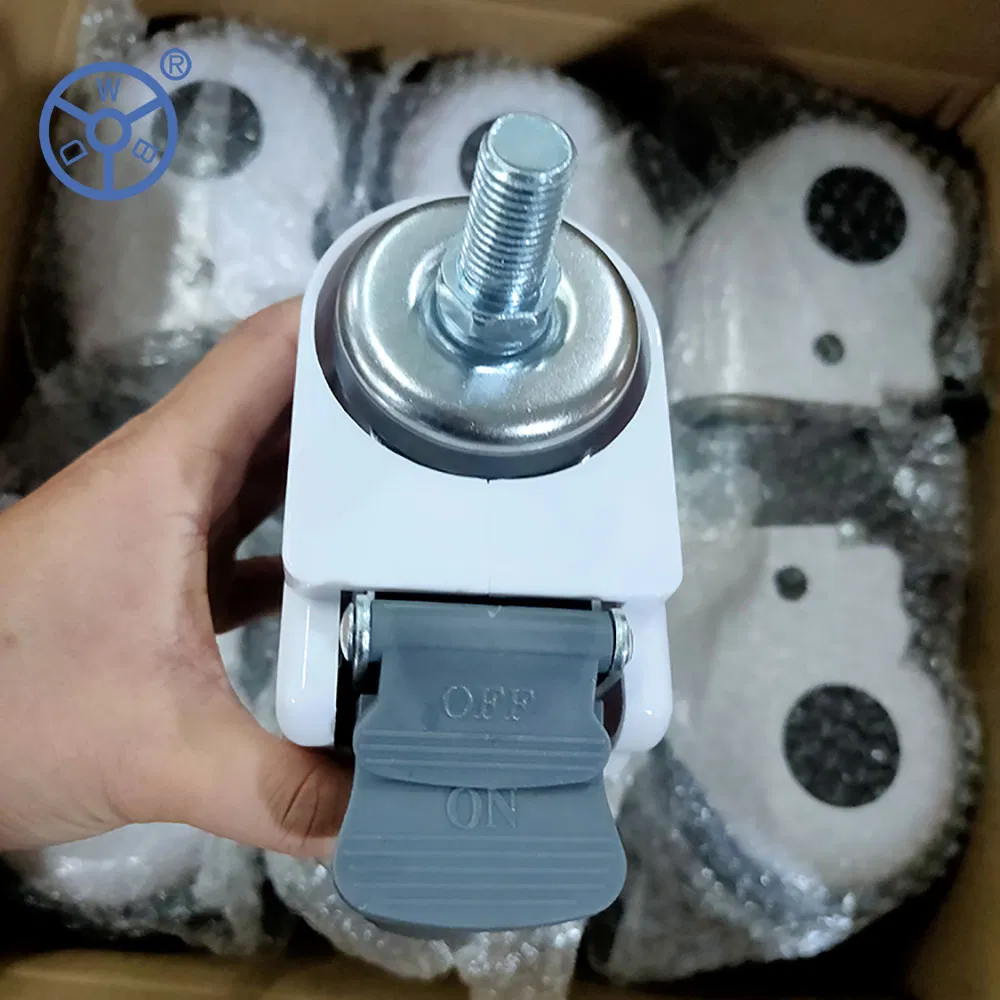 3/4/5 Inch TPR Caster Wheels Medical Caster for Hospital Bed