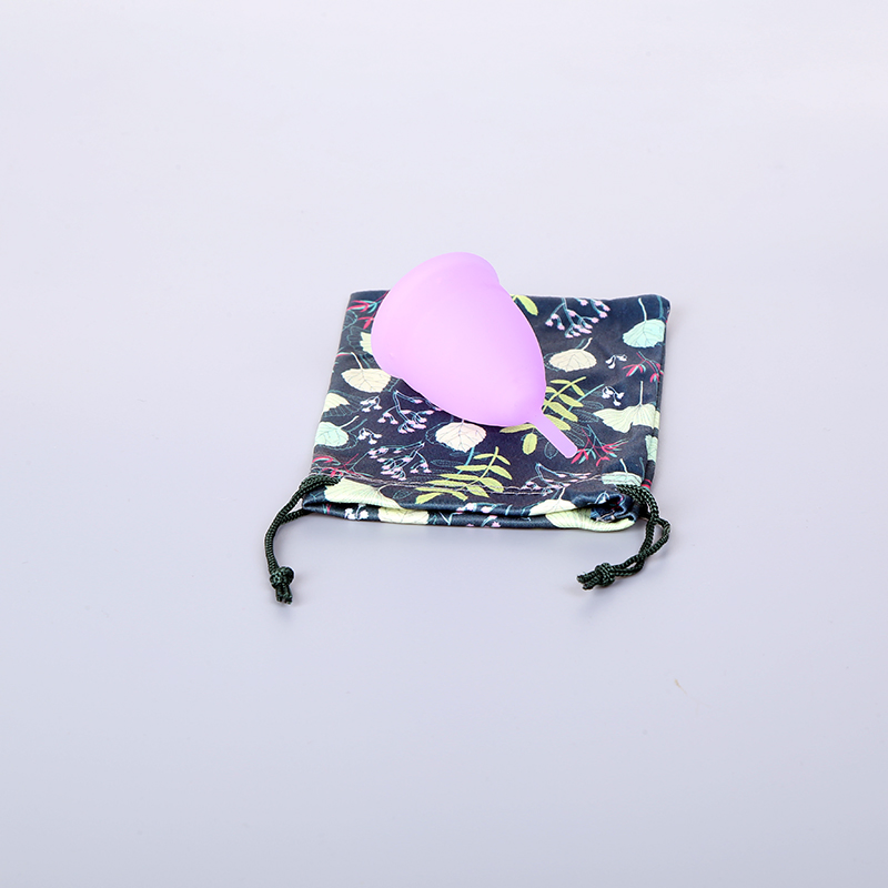Eco-Friendly Washable Woman Silicone Menstrual Cups Instead of Menstrual Pad