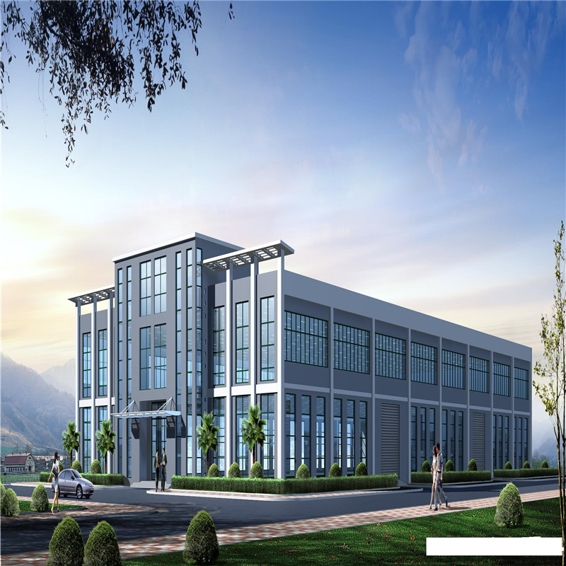 Steel Beam and Steel Column Office Building
