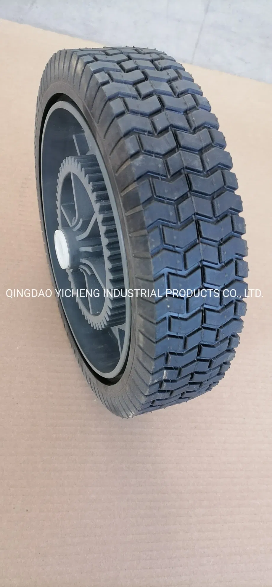 PVC Wheel and PU Foam Wheel with Driving Hub for Lawn Mover