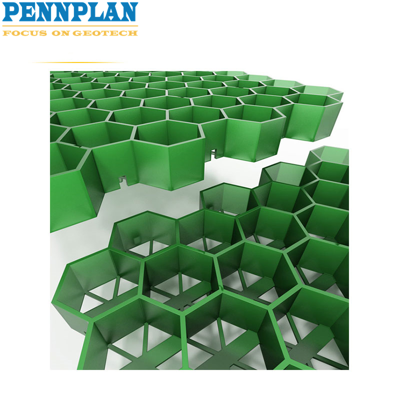 Plastic HDPE Grass Lawn Grid Plastic Car Driveway Lawn Paving Reinforcement Planting Grid