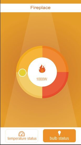LCD Tc/APP/Push Buttons Remotely Control Electric Fireplace PCBA