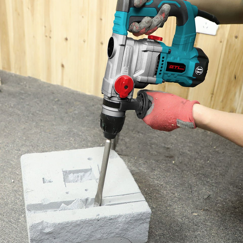 1600W 40mm Heavy Duty Multi-Functional Rotary Hammer Drill