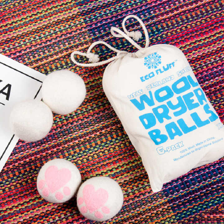 Best Selling Products 2025 New Trending in USA Private Label Organic Wool Dryer Balls for Laundry Washing Machine