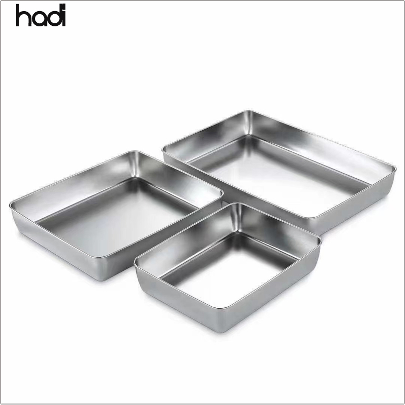 All Size Available High Quality Food Grade Chafing Pan Insert Stainless Steel Gastronorm Food Container Gn Pan Food Cases S/S Gn Pan with Lid
