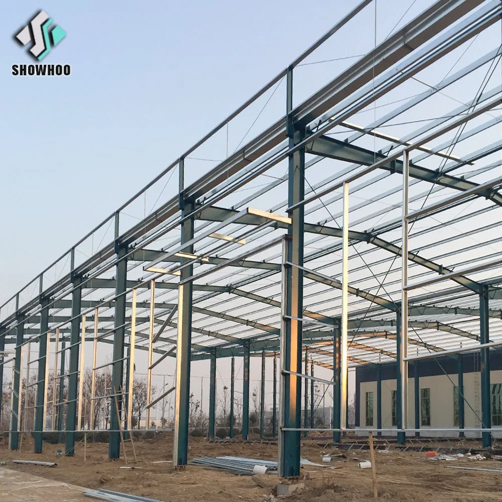Construction Commercial Cold Storage Steel Structure Prefabricated Food Workshop Factory