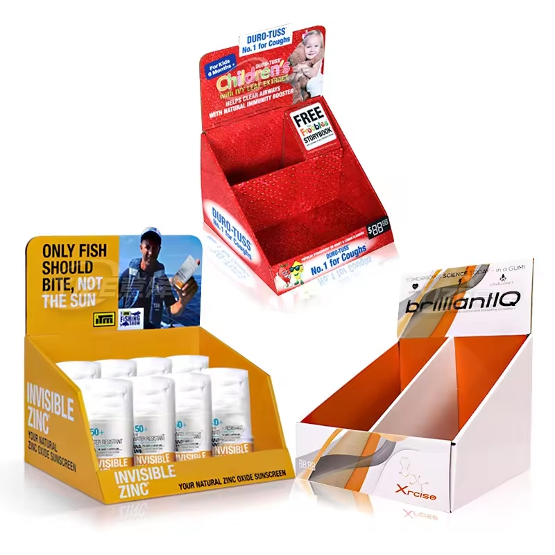 Custom Cardboard Display Rack for Retail Promotion