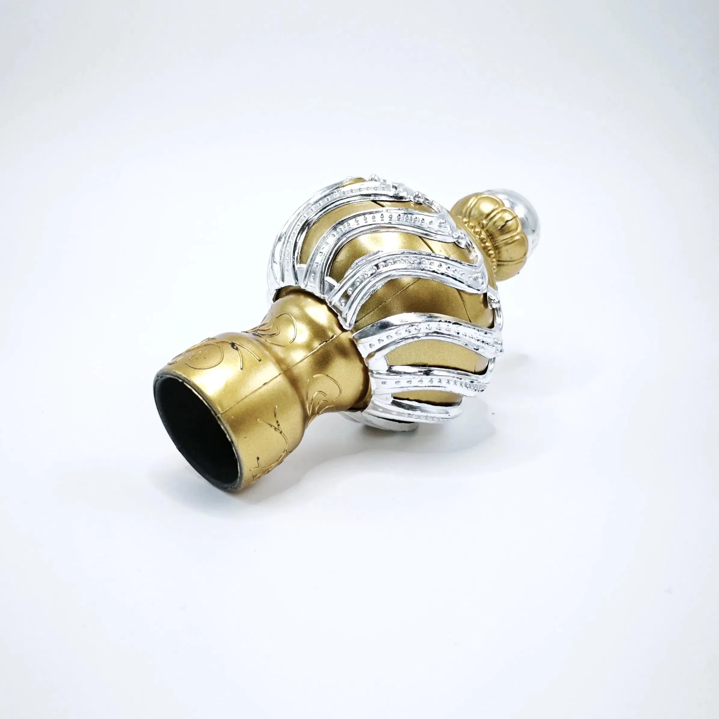 Curtain Accessories 28mm Roman Pole Ornamental Crown Cap