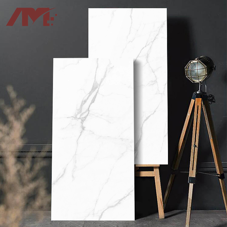 750X1500mm White Marble Indoor Tile Slab Sintered Stone Countertop