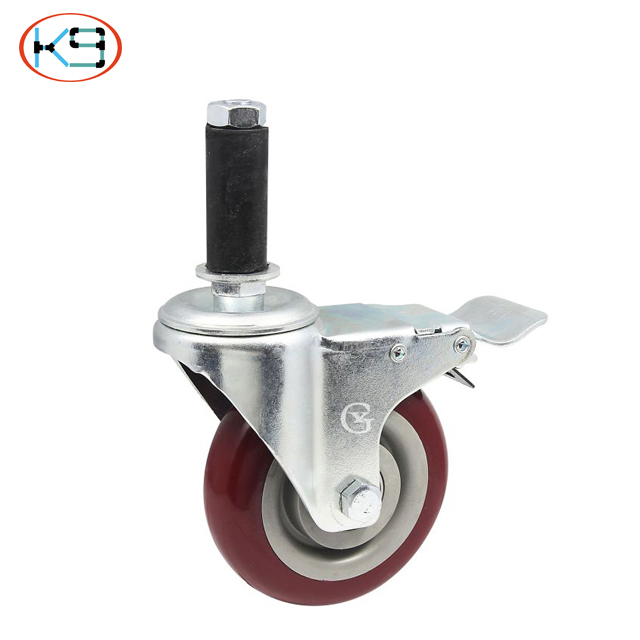3 Inch Caster Swivel Wheel for Mobile Shelving